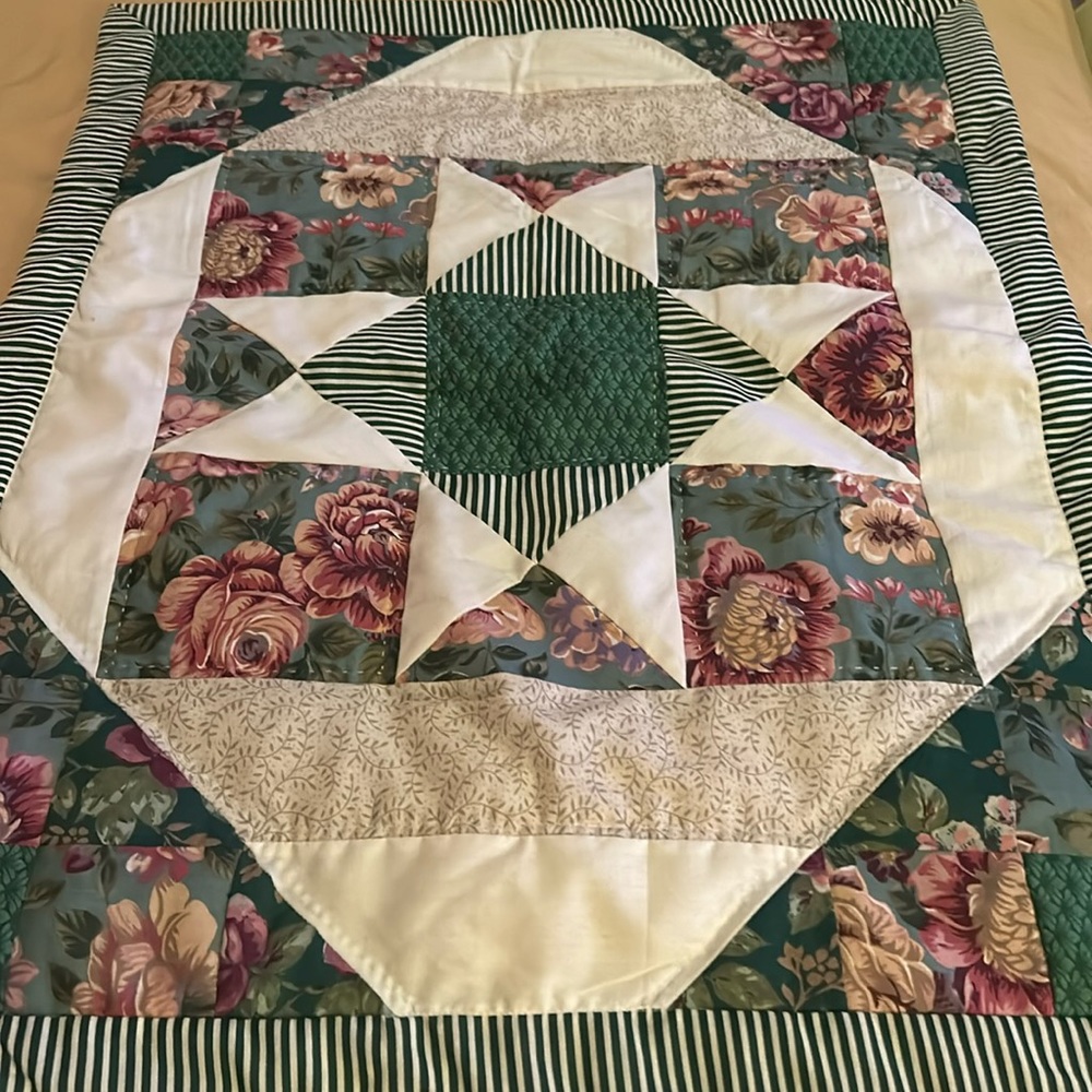 NWOT! Quilted Standard Size Pillow Shams